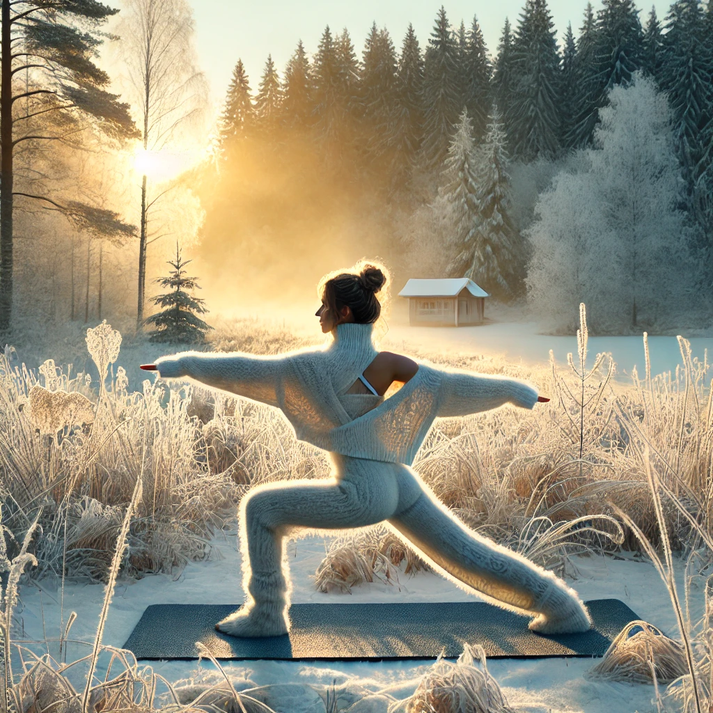 Yoga Winter Morning 10-Minute Morning Yoga to Beat the Chill