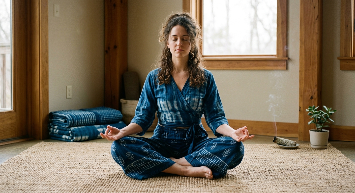 Why Indigo is the Ultimate Color for Yoga Wear
