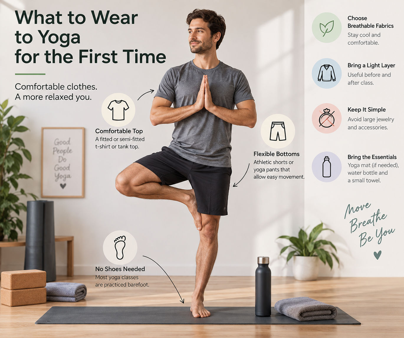 What to Wear to Yoga for the First Time