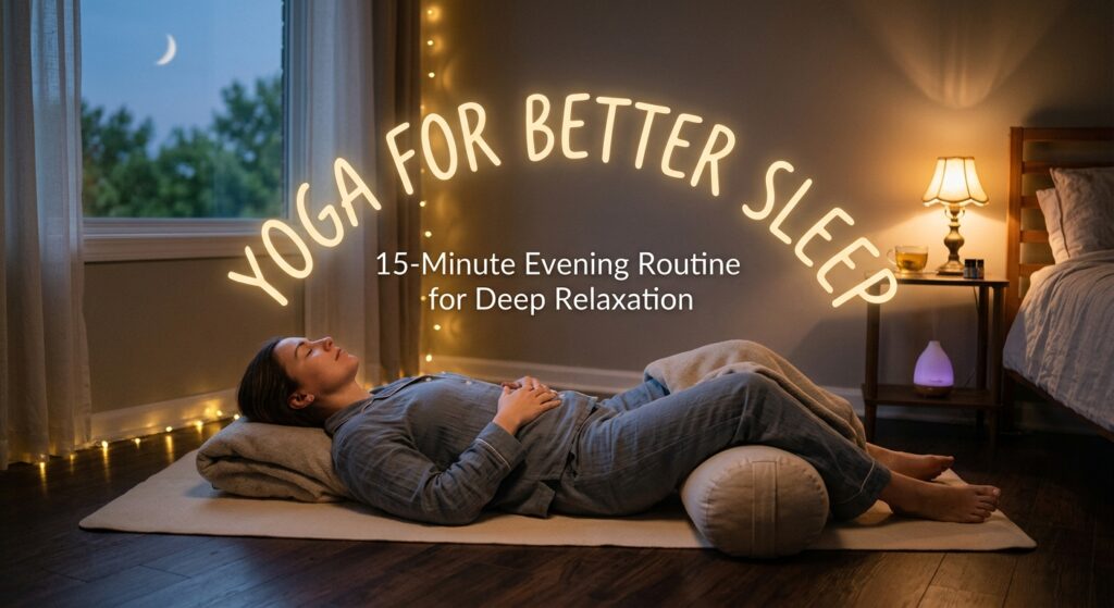 Yoga for Better Sleep: Simple Poses to Help You Relax Before Bed